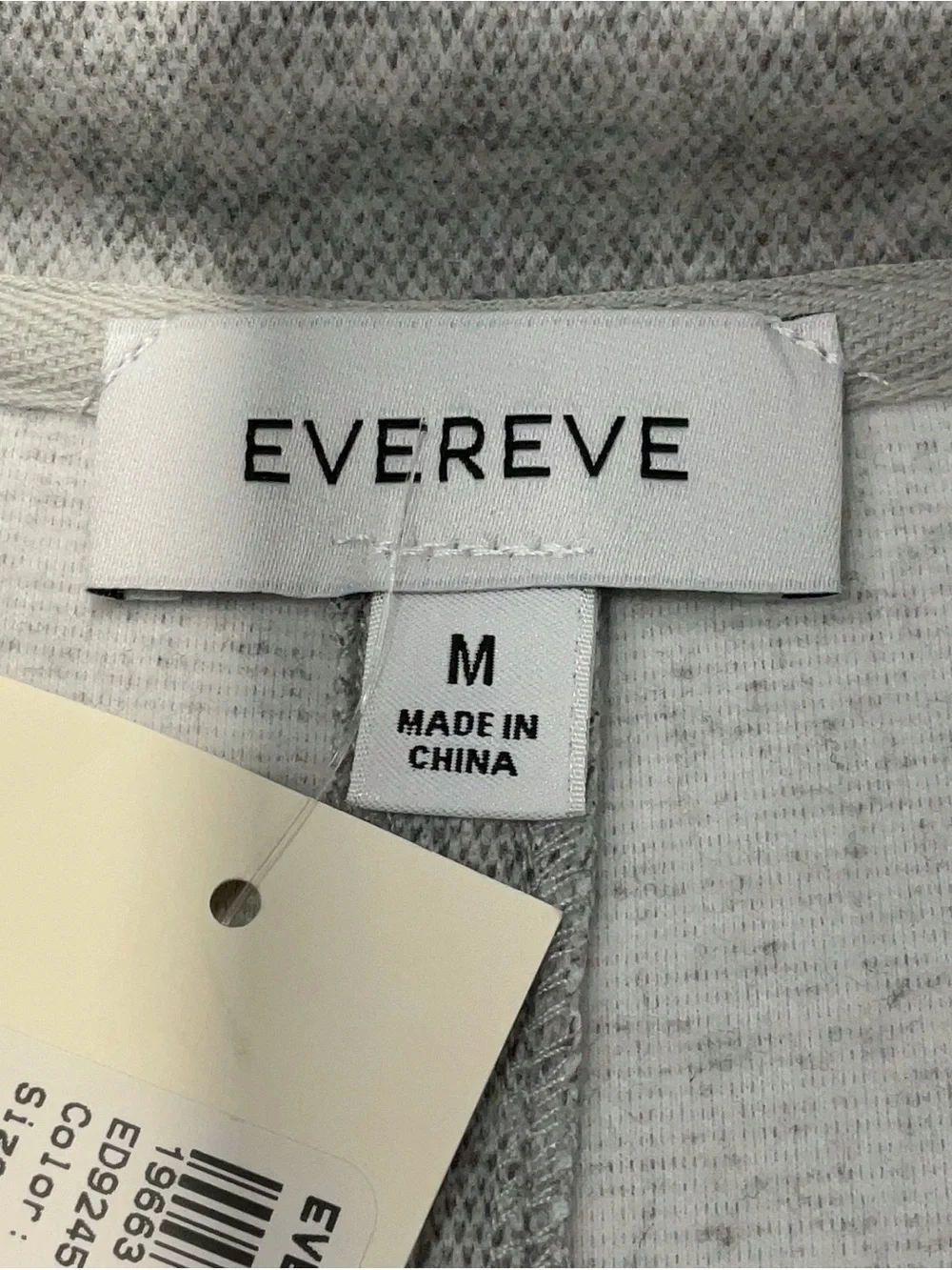 Evereve Rhodes Sweatshirt Dress Gray Size Medium NWT New with Tags